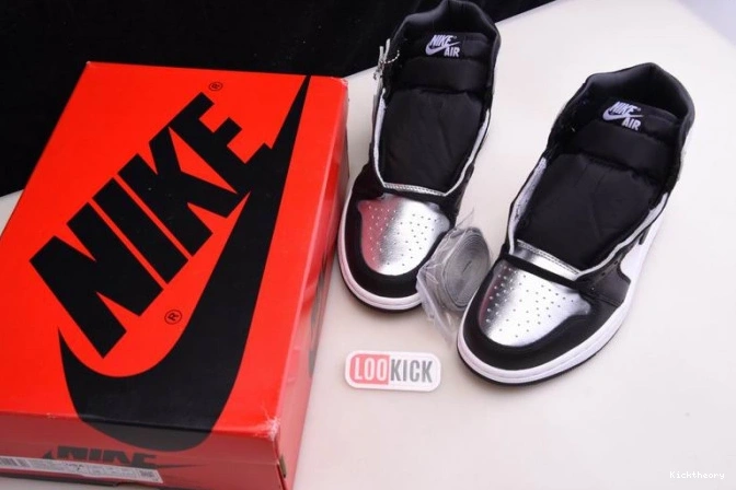 Kick Theory SILVER 1 WMNS HIGH CD0461-001 TOE JORDAN AIR OG 0803